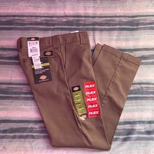 Dickies slim fit tan pants